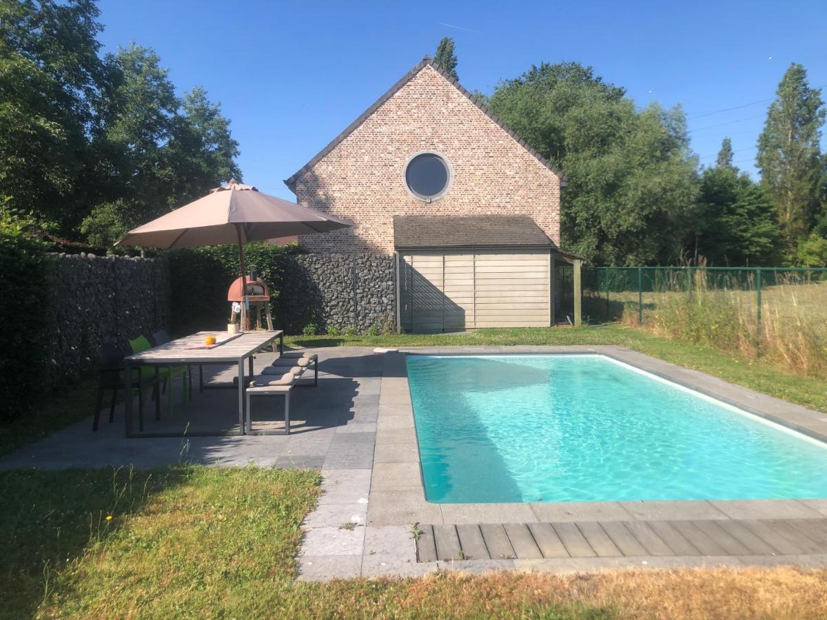 Landelijke Villa Met Zwembad En Gezellige Openhaard Zemst Экстерьер фото